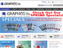 Tablet Screenshot of graphcoline.com